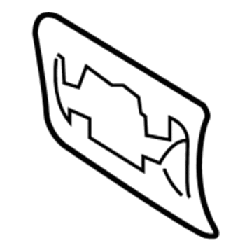 Nissan 80654-9FU0A Gasket-Outside Handle, Front Door