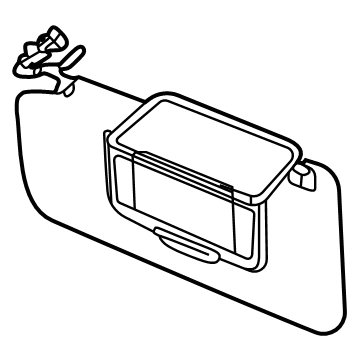 GM 42752058 Sunvisor