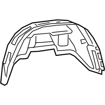 Mopar 68275911AB Shield-WHEELHOUSE