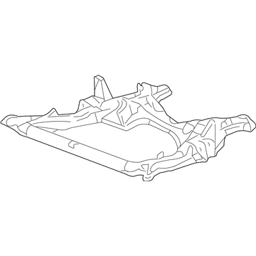 Honda 50200-SWA-A70 Sub-Frame, Front