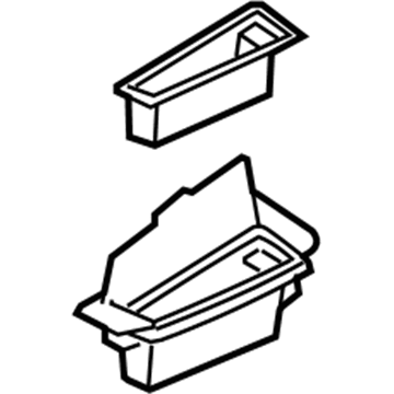 Kia 837503F100LK ASHTRAY Assembly-Rear Door, L