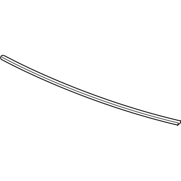 Honda 73225-TA0-A00 Rubber A, Windshield Dam