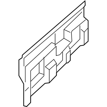Mopar 68105182AC SILENCER-Panel Inner