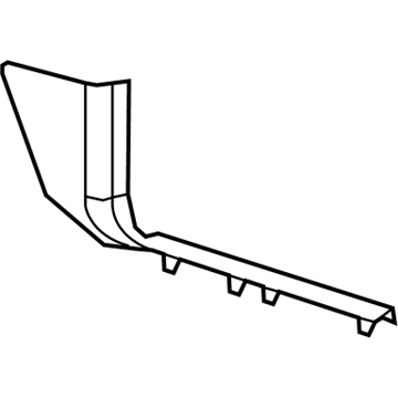 Mopar 1DX68DX9AD Panel-SCUFF
