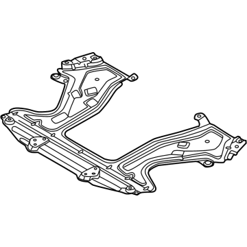 BMW 33-30-6-887-415 Stiffening Plate, Center