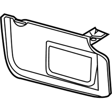 Ford CE9Z-7404104-AE Sunvisor