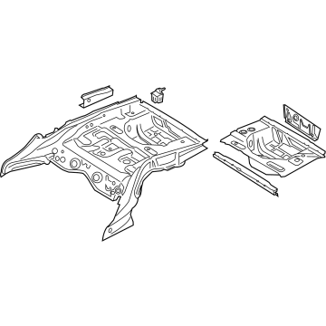 BMW 41-00-7-263-705 Trunk Floor