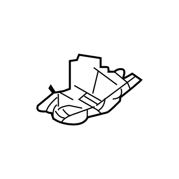 GM 23371867 Lower Rail Support