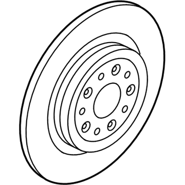 Ford 5U2Z-1V125-GD ROTOR ASY