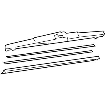 Toyota 85242-12090 Blade Assembly