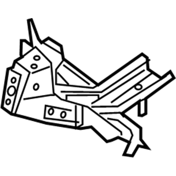 Nissan G5170-3TAAD Extension-Front Side Member, Front RH