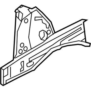 Nissan G5130-3TAMA Plate-Closing, Front Side Member RH