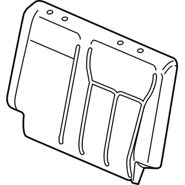 Ford JL7Z-7866801-A Seat Back Pad