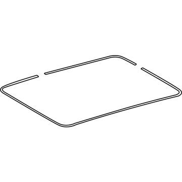 Toyota 63251-0E090 WEATHERSTRIP, SLIDIN