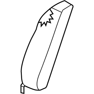 Kia 896032F000390 Back Assembly-Rear Seat Side