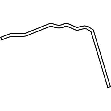 GM 15129918 Hose Asm-Sun Roof Housing Rear Drain