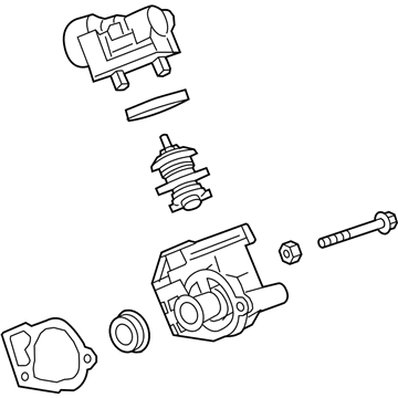 GM 12706565 Thermostat Housing