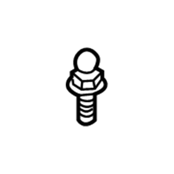 BMW 07-14-7-114-948 Ball Pin