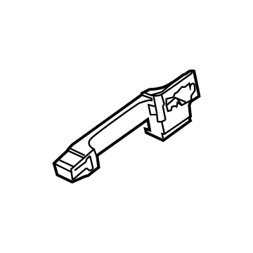 Nissan 80610-9BL0B BRACKET-OUTSIDE HANDLE, RH