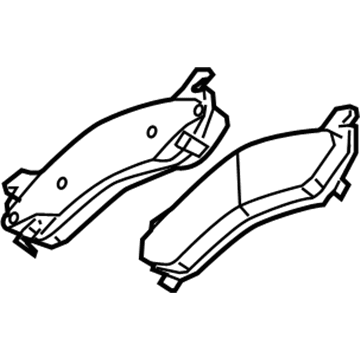 GM 19432941 PAD KIT, FRT DISC BRK