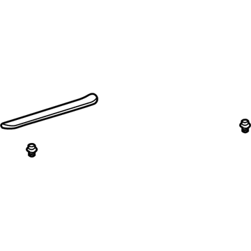 Lexus 67911-0E010-A0 Plate, Front Door Scuff, Outside, RH
