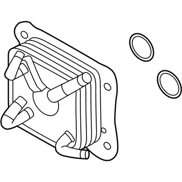 Nissan 21606-28X0C Cooler Assembly-Auto Transmission