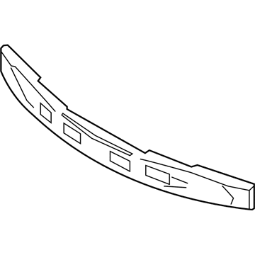 Hyundai 86520-3Q700 Absorber-Front Bumper Energy