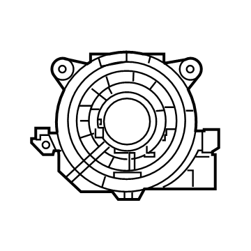 BMW 61-31-5-A66-155 CLOCK SPRING HOUSING:613045