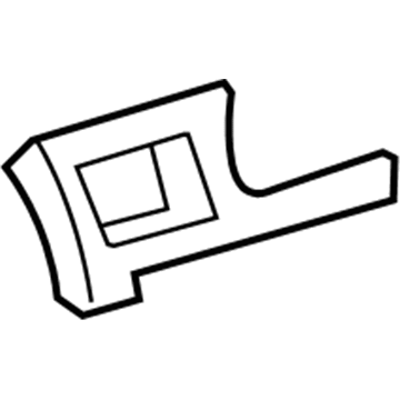 Lexus 55446-60080-A0 Base, Switch Hole, NO.1