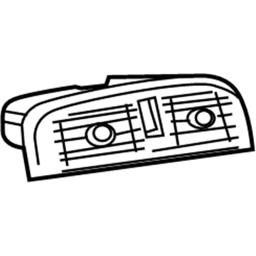 GM 25974173 Air Deflector