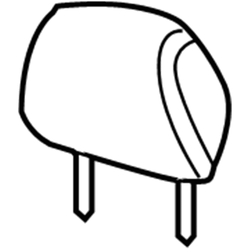 Nissan 86400-9DC6B HEADREST-Front