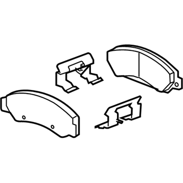GM 22742382 Pad Kit-Front Disc Brake
