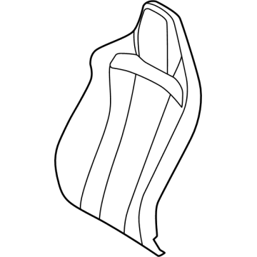 Hyundai 88350-IB700 PAD ASSY-FRONT SEAT BACK, LH