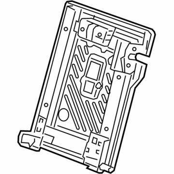 GM 13531272 Seat Back Frame