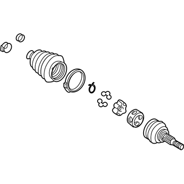 GM 19122437 Joint Kit, Front Wheel Drive Shaft C/V