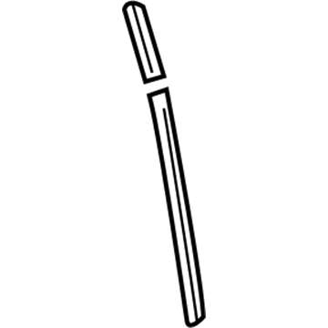 BMW 51-34-8-159-877 Cover, Window Guide Web, Exterior Left