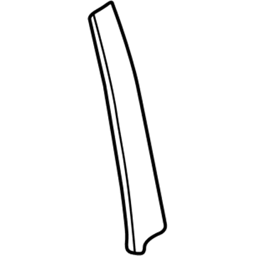 BMW 51-34-8-159-873 Moulding, Column B Rear Left