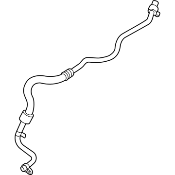 BMW 17-22-8-654-895 ENGINE OIL COOLER PIPE, RETU