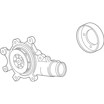 Mopar 5037164AF Pump-Water