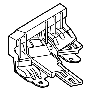 BMW 63-11-7-428-741 Guide, Bumper, Left
