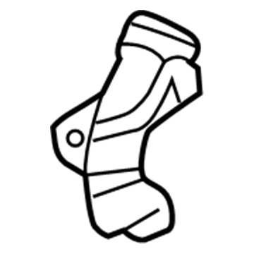 Lexus 55971-48040 Duct, Side Defroster Nozzle, NO.1