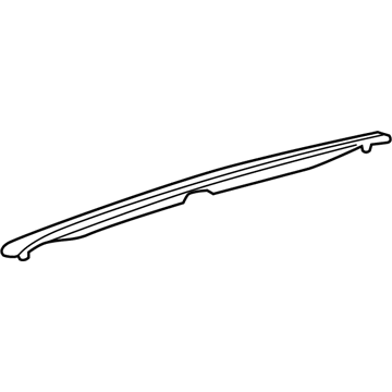 Lexus 55981-48020-C0 Garnish, Defroster Nozzle, NO.1