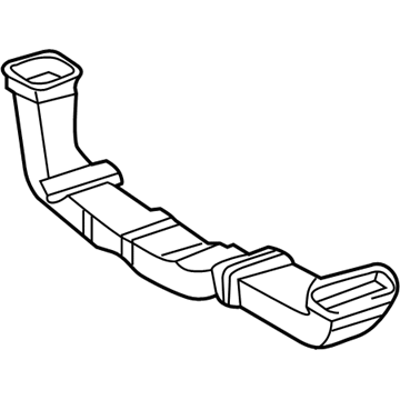 Lexus 58861-48040 Duct, Console Box, NO.1