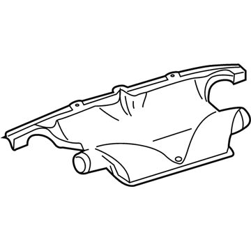 Lexus 55950-48030 Nozzle Assy, Defroster