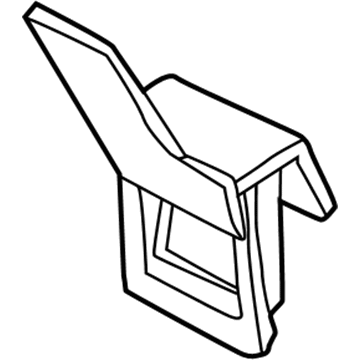 BMW 41-11-8-125-049 Bracket For Left Radiator Support
