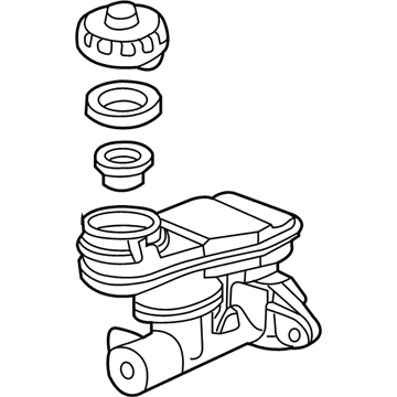 Acura 46100-S5D-A51 Master Cylinder Assembly