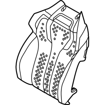 BMW 52-10-8-092-787 FOAM ELEMENT, COMFORT B-REST
