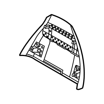 BMW 52-10-8-072-195 Rear Section, Comfort Seat
