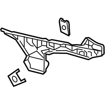 GM 23186324 Side Bracket