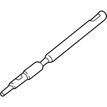 Ford F7DZ-7361-A Shift Tube Shaft